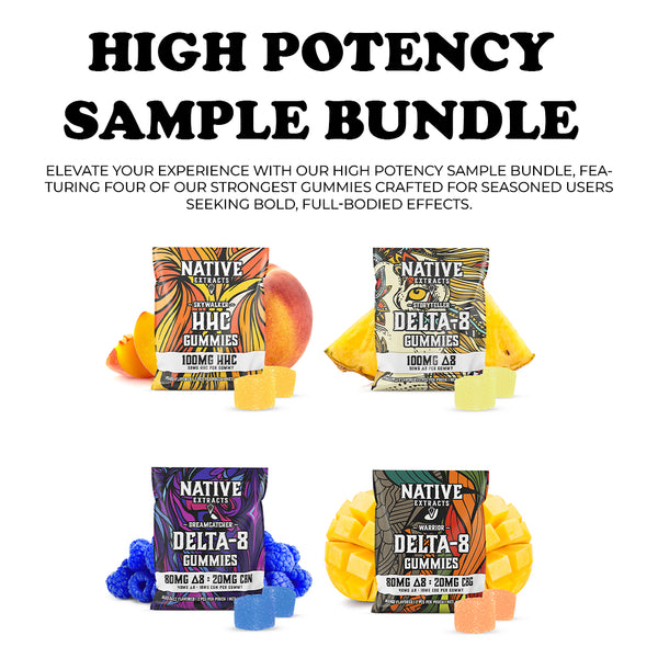 High Potency Sample Bundle – Native Extracts Collection