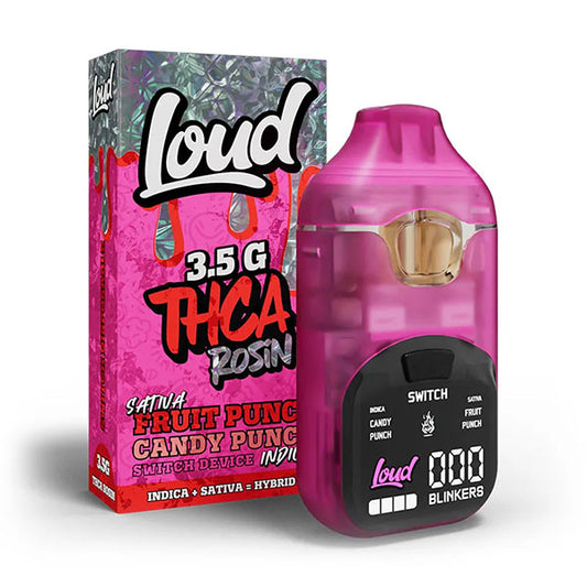 Loud THC-A Rosin SWITCH Disposable – 3.5g