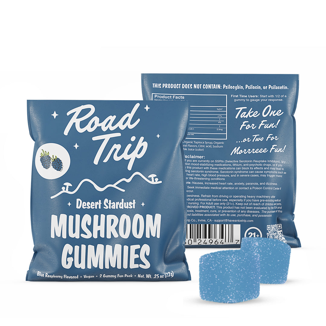 Desert Stardust Mushroom Gummies - 2-Piece Pouch (Sample Size)