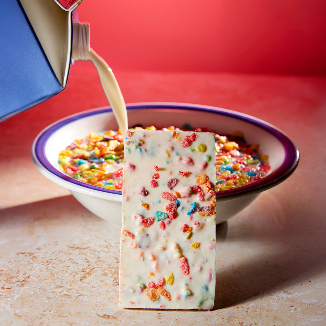 Δ9 THC Chocolate Bar – Cereal Milk (Hybrid) | Strain Specific | Cereal Bar Flavor (100 mg)