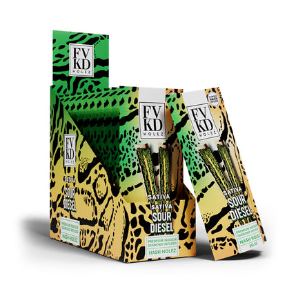 FVKD Diamond Infused Naked Hash Holez – 2g x 2ct