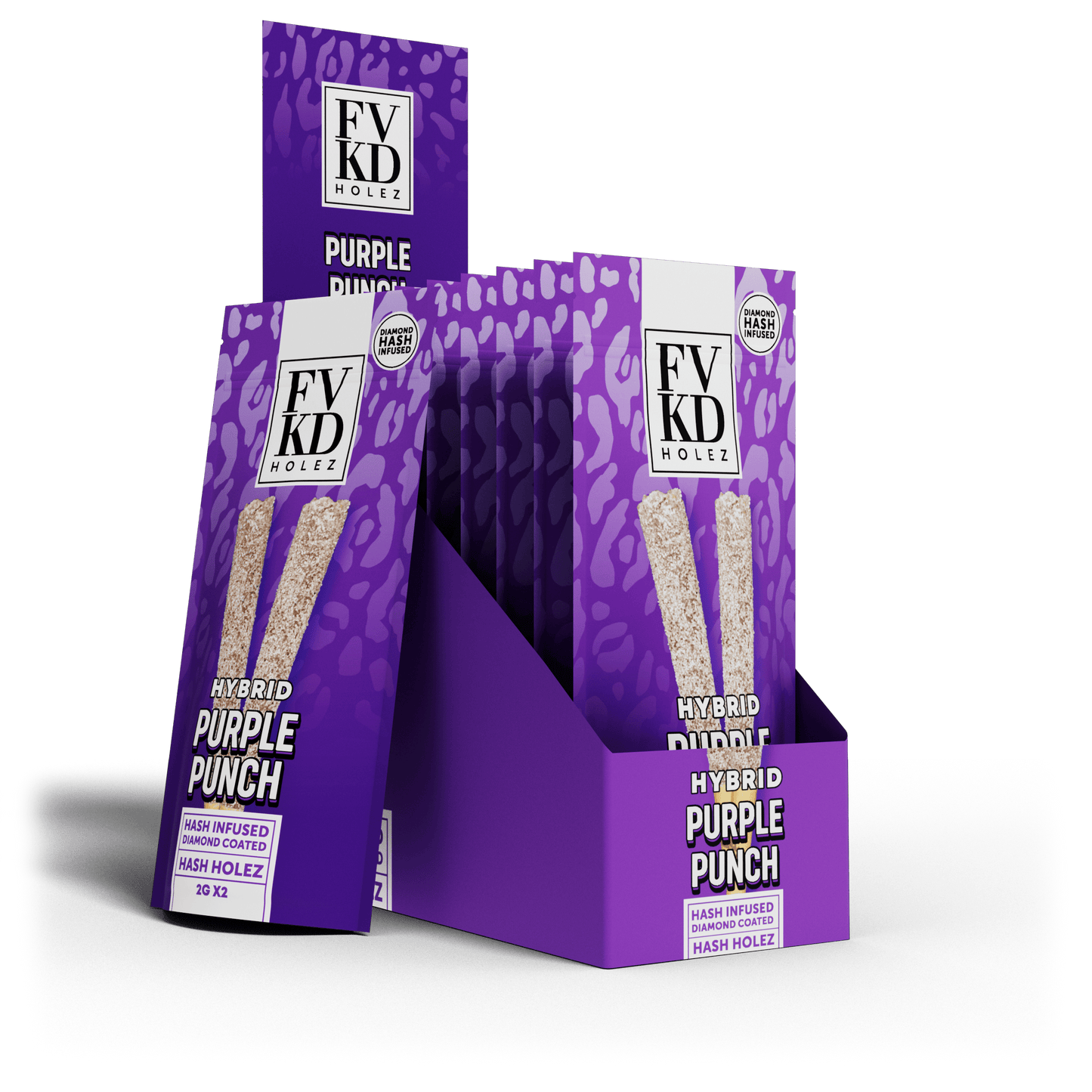 FVKD Diamond Infused Hash Holez THCA Pre-Rolls – 2ct (4g)