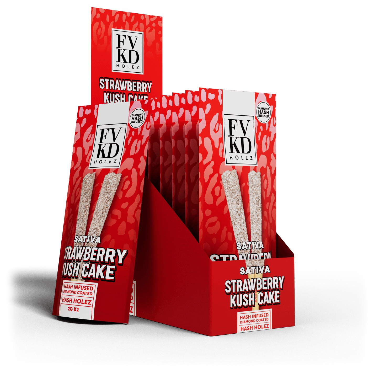 FVKD Diamond Infused Hash Holez THCA Pre-Rolls – 2ct (4g)