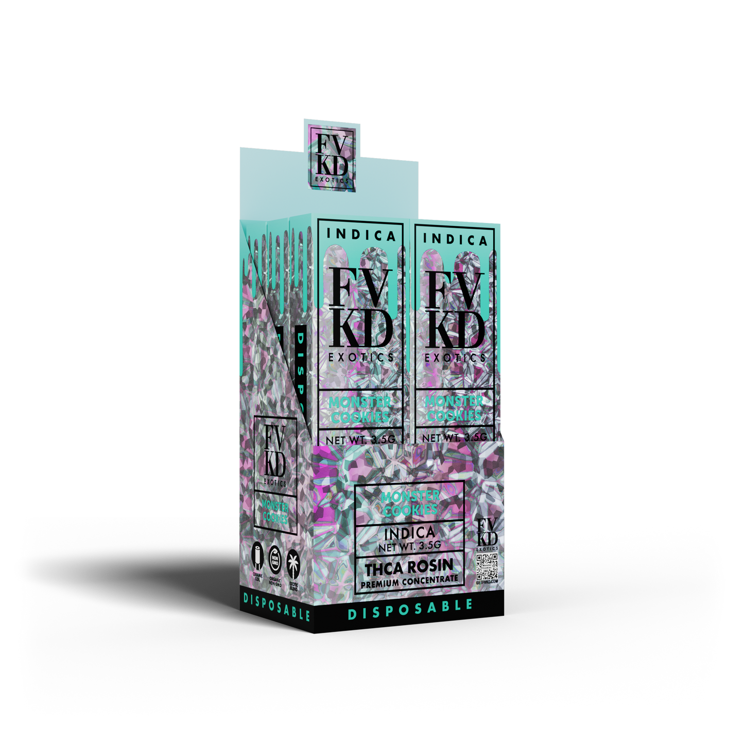 FVKD Exotics THC-A Rosin Disposable – 3.5g