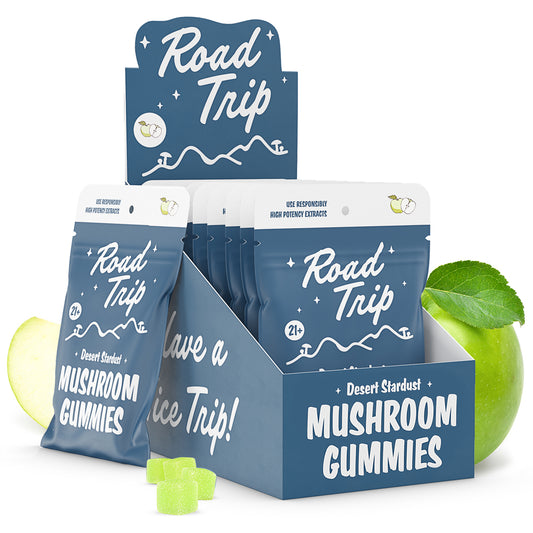Desert Stardust Magic Mushroom Gummies - Green Apple