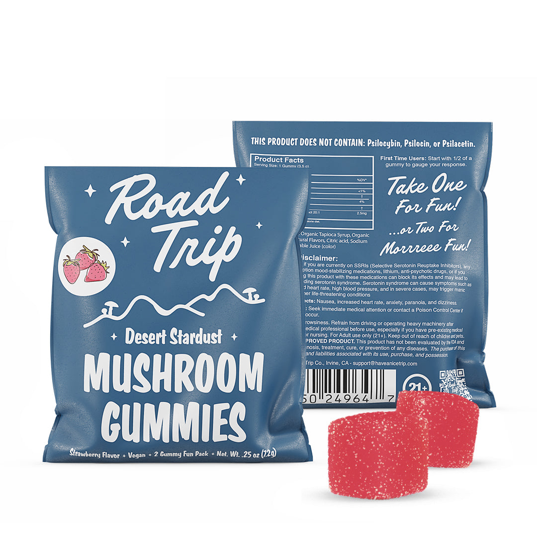 Desert Stardust Magic Mushroom Gummies - Strawberry