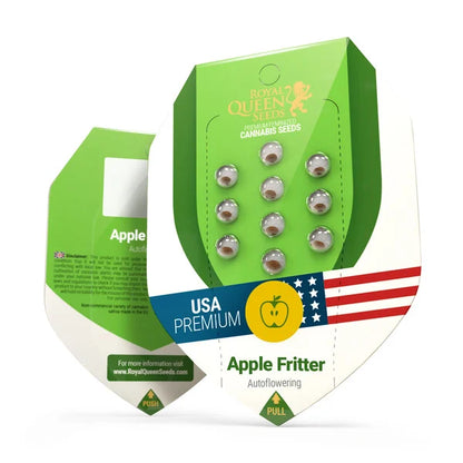 Royal Queen Seeds – Apple Fritter Auto Feminized Seeds (Sweet & Powerful Indica Auto)