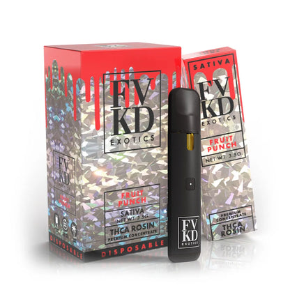 FVKD Exotics THC-A Rosin Disposable – 3.5g