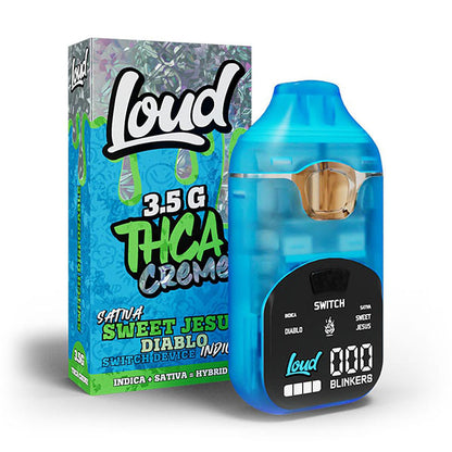 Loud THC-A Creme SWITCH Disposable – 3.5g