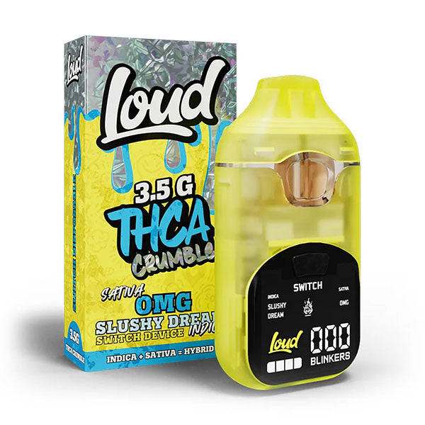 Loud THC-A Crumble SWITCH Disposable – 3.5g
