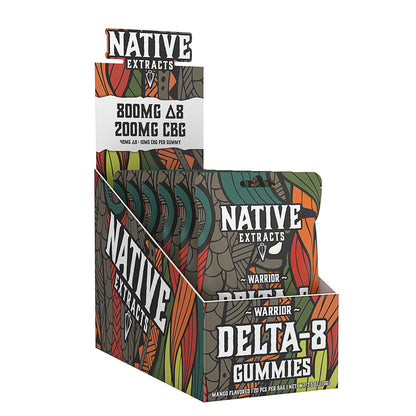 "Warrior" - 800mg Delta-8 THC + 200mg CBG - Mango (Recover)